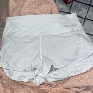 LULULEMON SPEED UP SHORTS!